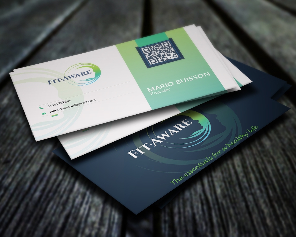 Fit-Aware - Vitality and wellbeing logo design by MastersDesigns