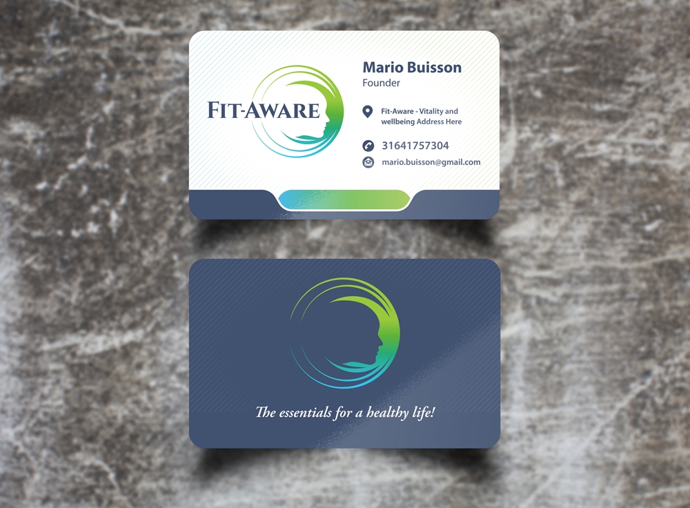 Fit-Aware - Vitality and wellbeing logo design by abss