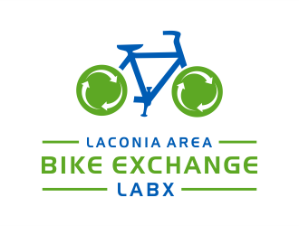 Laconia Area Bike Exchange (LABX) logo design by aldesign