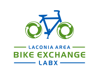 Laconia Area Bike Exchange (LABX) logo design by aldesign