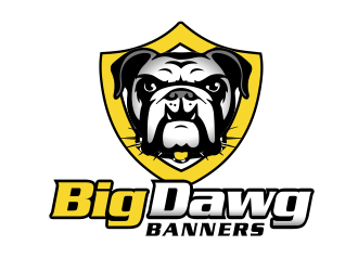 Big Dawg banners logo design by BeDesign