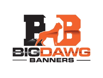 Big Dawg banners logo design by moomoo