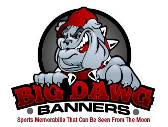 Big Dawg banners logo design by THOR_