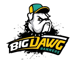 Big Dawg banners logo design by REDCROW