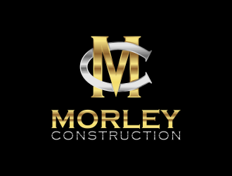 Morley Construction  logo design by pakNton