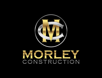 Morley Construction  logo design by pakNton