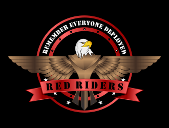 Red Riders logo design by Kruger