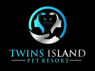 Twins Island Pet Resort logo design by cgage20