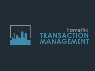 HomeFile Transaction Management logo design by YONK