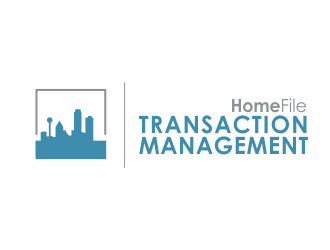 HomeFile Transaction Management logo design by YONK