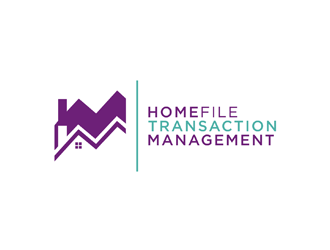 HomeFile Transaction Management logo design by johana