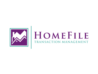 HomeFile Transaction Management logo design by johana