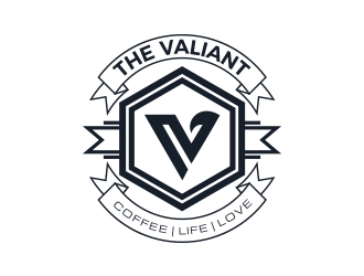The Valiant logo design by MarkindDesign