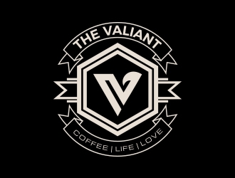 The Valiant logo design by MarkindDesign