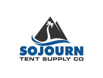Sojourn Tent Supply Co. logo design by zenith
