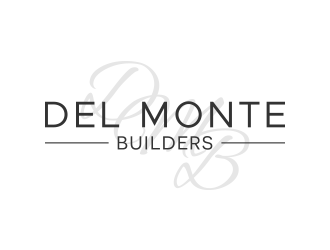 Del Monte Builders logo design by lexipej