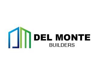 Del Monte Builders logo design by bismillah