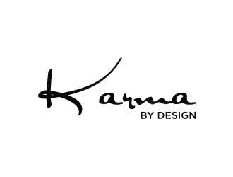 Karma by Design logo design by vostre