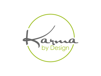 Karma by Design logo design by akhi