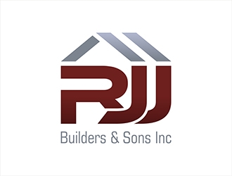 RJJ Builders & Sons Inc logo design by gitzart