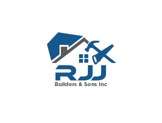 RJJ Builders & Sons Inc logo design by fuadz