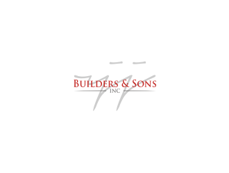RJJ Builders & Sons Inc logo design by rief
