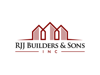 RJJ Builders & Sons Inc logo design by pencilhand