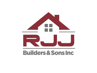RJJ Builders & Sons Inc logo design by YONK