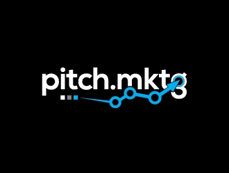 pitch.mktg logo design by dshineart