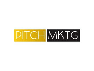 pitch.mktg logo design by Greenlight