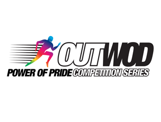 OUTWOD Power of Pride Competition Series logo design by megalogos