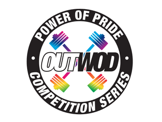 OUTWOD Power of Pride Competition Series logo design by megalogos