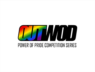 OUTWOD Power of Pride Competition Series logo design by hole
