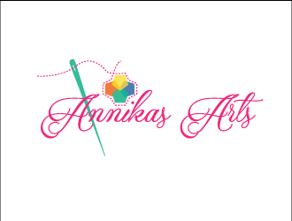 Annikas Arts logo design by sidiq384