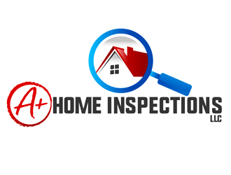 A+ (or A plus)  Home Inspections LLC logo design by megalogos