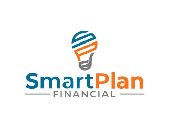 SmartPlan Financial logo design by pixalrahul