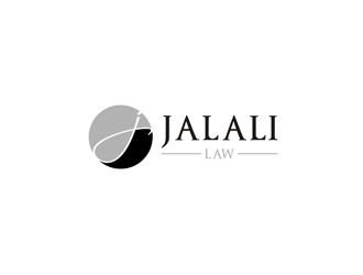 JALALI LAW logo design by bomie