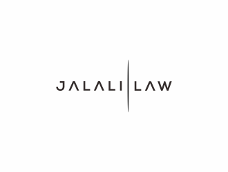 JALALI LAW logo design by ubai popi