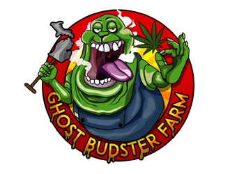 Ghost Budster Farm logo design by DreamLogoDesign