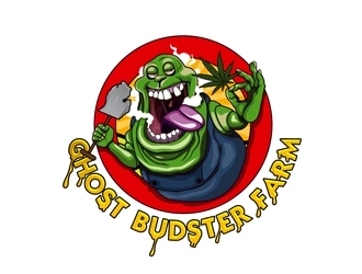 Ghost Budster Farm logo design by DreamLogoDesign