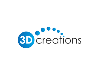 3D Creations logo design by godiva