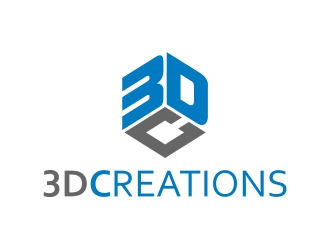 3D Creations logo design by cintoko