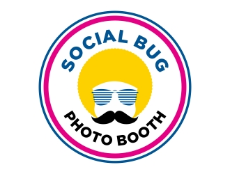 Social Bug Photo Booth logo design by cikiyunn