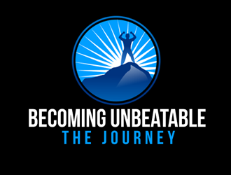becoming unbeatable - the journey logo design by megalogos