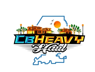 CB Heavy Haul logo design by DreamLogoDesign