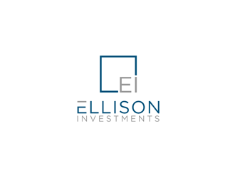 Ellison Investments logo design by bomie