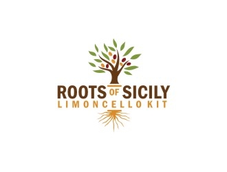 Roots of Sicily logo design by bricton
