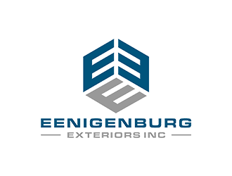 Eenigenburg Exteriors Inc logo design by checx