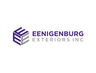 Eenigenburg Exteriors Inc logo design by vostre