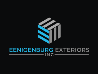 Eenigenburg Exteriors Inc logo design by Franky.